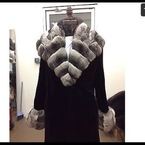 Full length mink coat